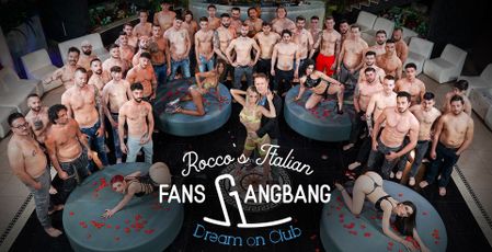 Rocco's Italian Fans Gangbang - Dream On Club